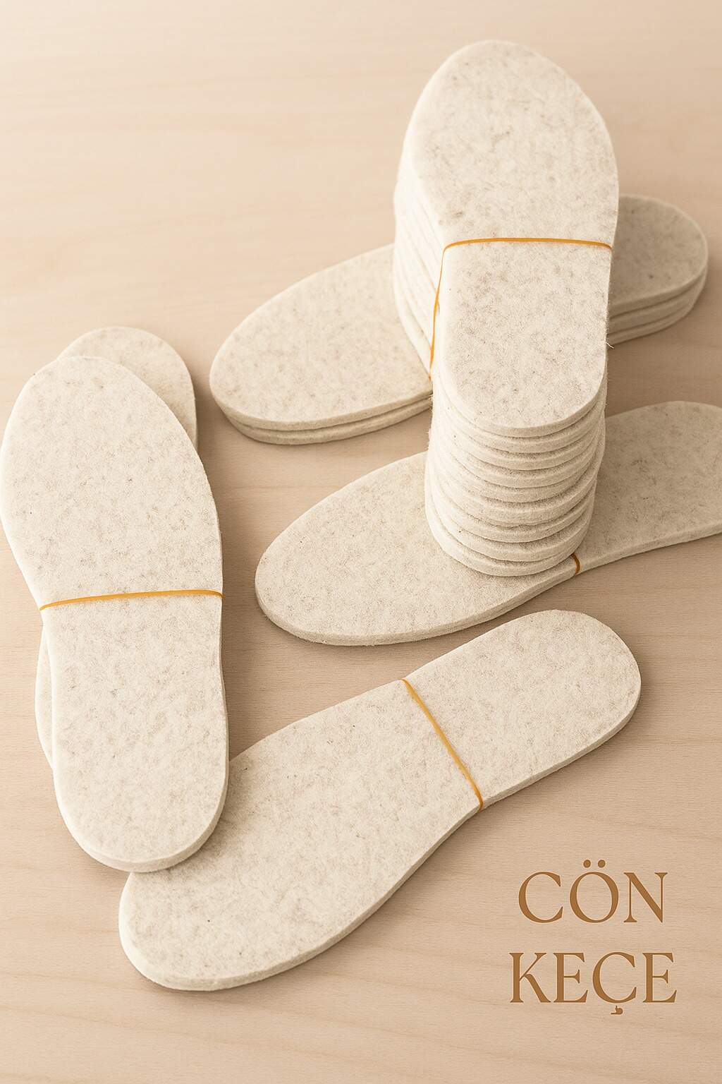 2 Çift Ayakkabı Keçesi