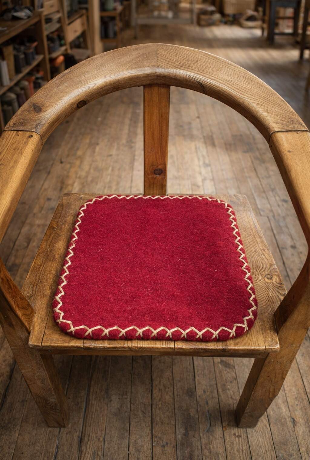 Keçe Minder Kırmızı